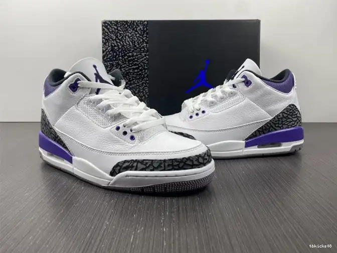 Cheap TBkick 3 'Dark Jordan Retro Iris' CT8532-105 Air 0608